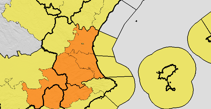 Giro radical este jueves: de las temperaturas asfixiantes a tormentas severas con granizo y vendavales