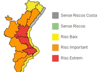 Emergencias GVA eleva la alerta por temperaturas e incorpora nueva por tormentas 6 Emergencias GVA eleva la alerta por temperaturas e incorpora nueva por tormentas