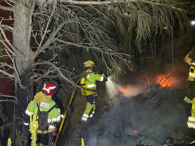 Arde el corazón de la Serra Calderona. Tras el Incendio de la Serra d'Espadà los pulmones verdes de Valencia heridos 6 HQOhFIXWwAAKj5j