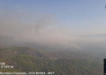 ÚLTIMA HORA | Despliegue masivo de medios terrestres y 10 medios aéreos para combatir el incendio forestal de Segorbe 14 ÚLTIMA HORA | Despliegue masivo de medios terrestres y 10 medios aéreos para combatir el incendio forestal de Segorbe