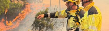 El incendio de la Serra Calderona supera ya las 633 hectáreas calcinadas en unas horas críticas por el clima