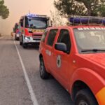 El fuego devora 33 hectáreas en el corazón de la Albufera de Valéncia y esta noche seguirán desalojados los vecinos 2 HQwOAXLWcAAHIgo