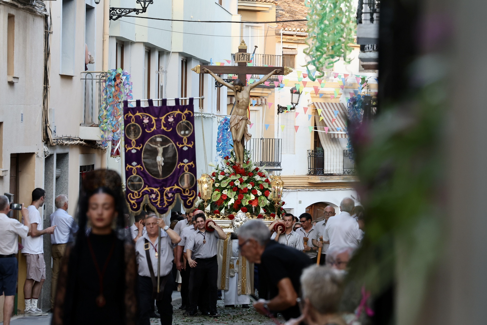 Siete Aguas se vuelca con Marta Mercader Roig en la solemne procesión del Santísimo Cristo de los Afligidos 10 IMG 6464