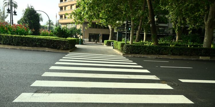 Las obras de la Gran Via Marques del Turia encaran su recta final finalizaran en una semana tras la primera renovacion integral en mas de 35 anos 2