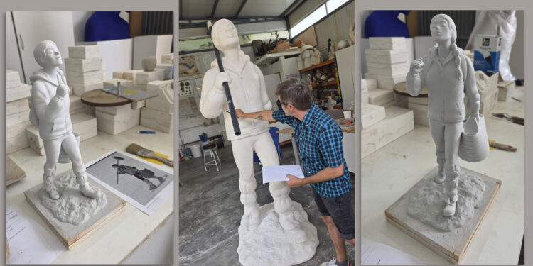 Avanzan los trabajos del monumento a los voluntarios de la DANA ante el segundo aniversario de la tragedia 1 Avanzan los trabajos del monumento a los voluntarios de la DANA ante el segundo aniversario de la tragedia