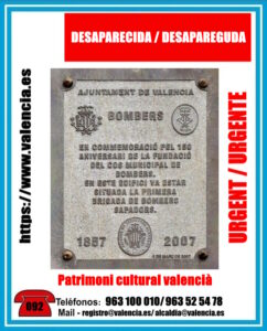 El S&iacute;ndic acorrala al Ayuntamiento de Valencia por el 'caso de la placa fantasma'