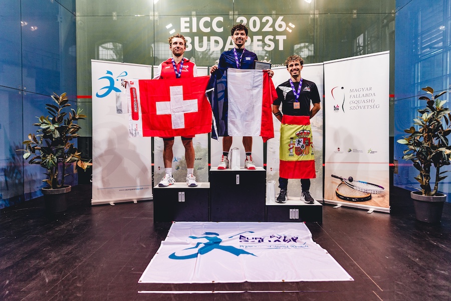 Iván Pérez conquista el bronce en un Campeonato de Europa histórico para el squash español 2 RFES IVANPEREZ BRONCE1