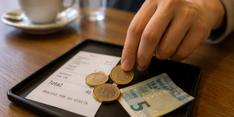 Solo uno de cada cuatro españoles deja siempre propina y la mayoría no supera el 5% de la cuenta 1 Solo uno de cada cuatro espanoles deja siempre propina