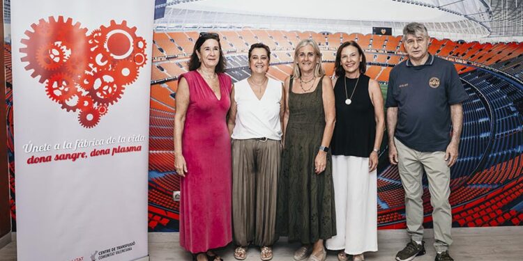 Mestalla se vuelca con la donación de sangre: cerca de 500 personas participan antes del Trofeu Taronja 1 VCF 06082026 1