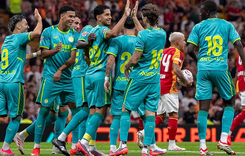 El Villarreal conquista Estambul ante el Galatasaray y llega lanzado al inicio de LaLiga 1 VILL 08082026