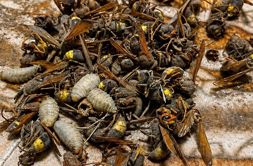 Valencia retira un nido de Vespa orientalis para reforzar el control y estudio de esta especie 1 Valencia retira un nido de Vespa orientalis para reforzar el control y estudio de esta especie 4
