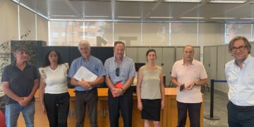 Frente común institucional y social contra el macrovertedero de Zarra: «Es un proyecto insostenible»