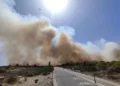 Las llamas vuelven a amenazar El Saler, Incendio en la Gola de Pujol