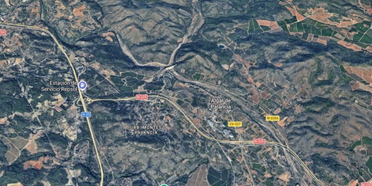 Localizado un incendio de vegetación en Algar de Palancia 1 Localizado un incendio de vegetación en Algar de Palancia