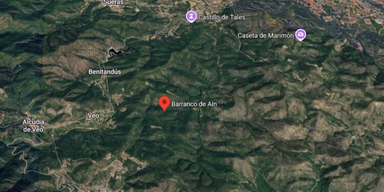 Controlado rebrote en el interior del perímetro del Incendio de La Vall d'Uxó