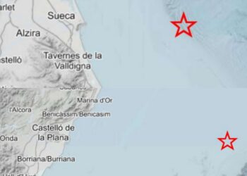 Registrados dos nuevos terremotos de baja intensidad en el Golfo de Valencia en menos de 3 horas