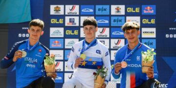 Enol Torre se proclama campeón de Europa júnior de Descenso tras una actuación sobresaliente en Bulgaria
