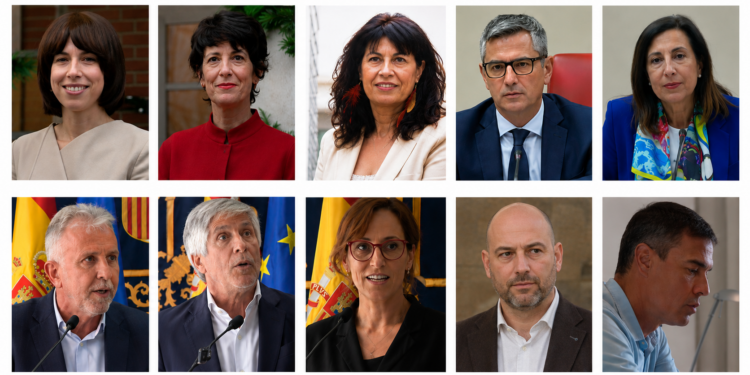 Un mes después, la crisis de Ceuta sigue sin cerrarse entre dudas sobre la gestión, falta de cifras y versiones contradictorias 1 gobierno ministros