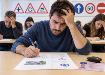 El 94,5% de los conductores valencianos suspendería hoy el examen teórico del carné de conducir
