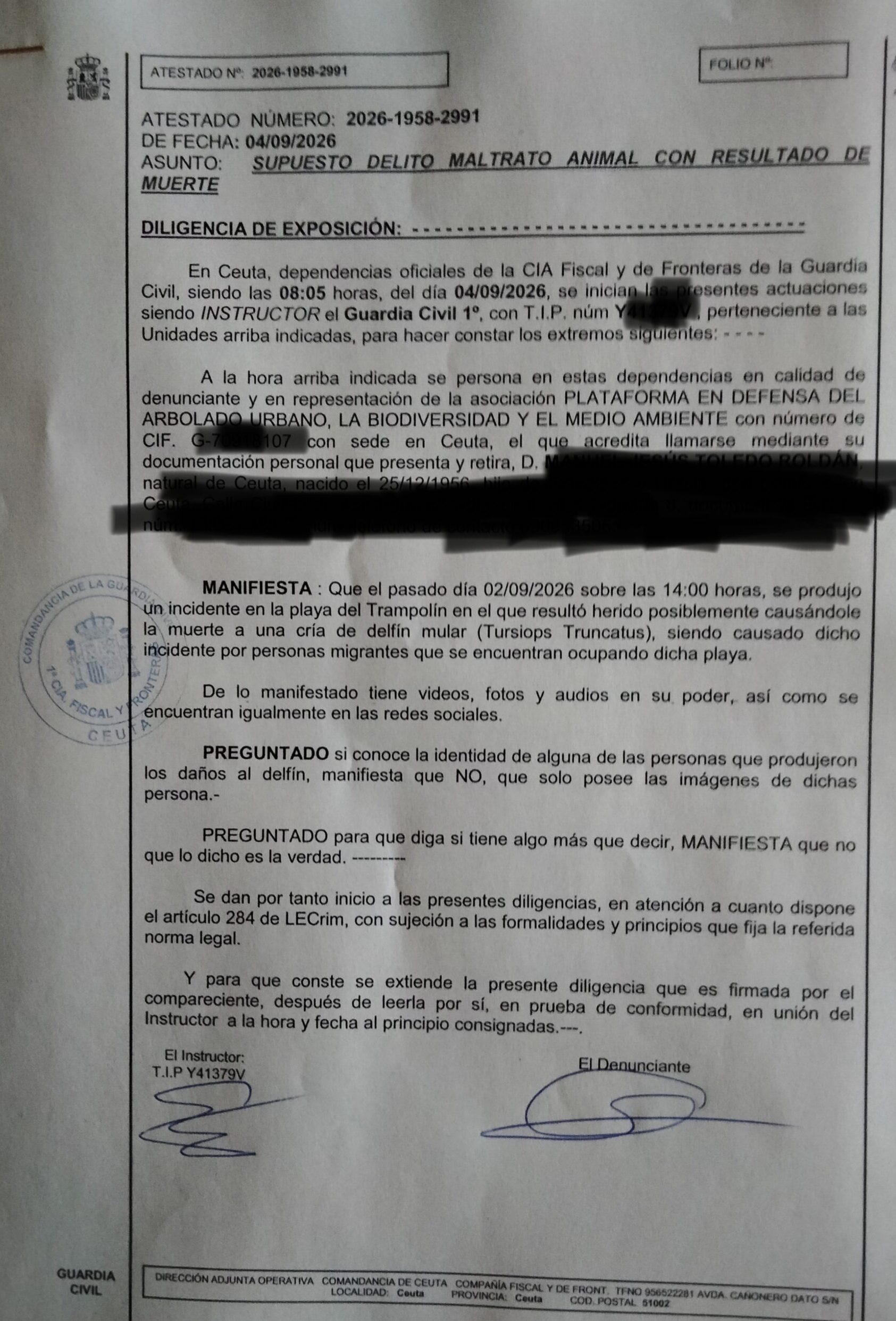 DAUBMA arremete contra el "postureo" en redes sociales y demuestra con documentos sus actuaciones en Ceuta 2 1000226175 scaled e1788602720515