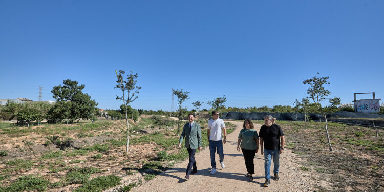 Gandia culmina la renaturalización del Barranc de Beniopa con una inversión de 2,5 millones de euros para prevenir inundaciones