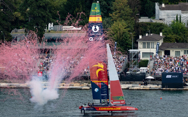 España da el golpe maestro y conquista Ginebra en una final épica de SailGP
