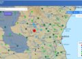 Emergencias decreta la preemergencia amarilla por riesgo hidrológico en el Baix Túria tras intensas lluvias