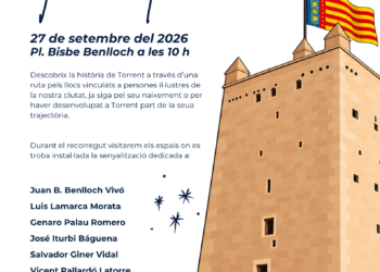Torrent celebra el Día Mundial del Turismo con una ruta por sus personajes ilustres y 11 nuevos tótems informativos 17 Torrent celebra el Día Mundial del Turismo con una ruta por sus personajes ilustres y 11 nuevos tótems informativos