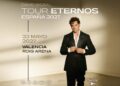 David Bisbal elige el Roig Arena de Valéncia para arrancar su gira española “Eternos”