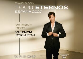 David Bisbal elige el Roig Arena de Valéncia para arrancar su gira española “Eternos”