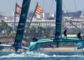 Valéncia vibra al ritmo de los catamaranes voladores