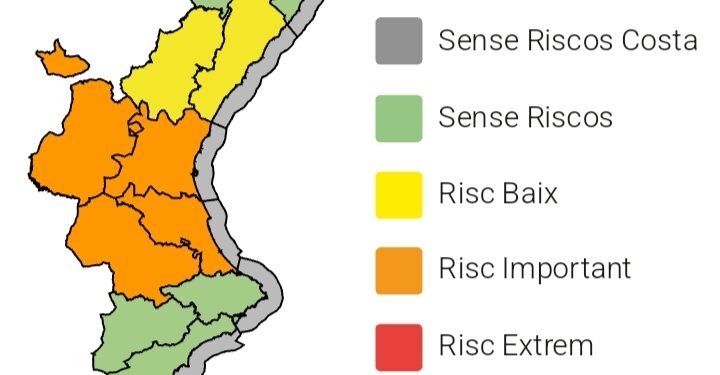 El Ayuntamiento de Valéncia activa el protocolo de emergencia por alerta naranja y suspende clases e instalaciones municipales 1 El Ayuntamiento de Valéncia activa el protocolo de emergencia por alerta naranja y suspende clases e instalaciones municipales