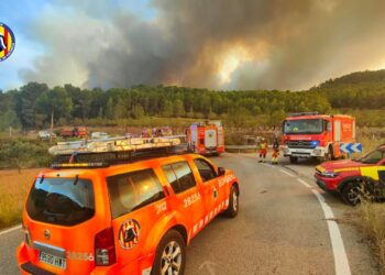 El incendio de Tuéjar se declara «fuera de control» y se moviliza a la UME ante el avance de las llamas 2 El incendio de Tuéjar se declara «fuera de control» y se moviliza a la UME ante el avance de las llamas