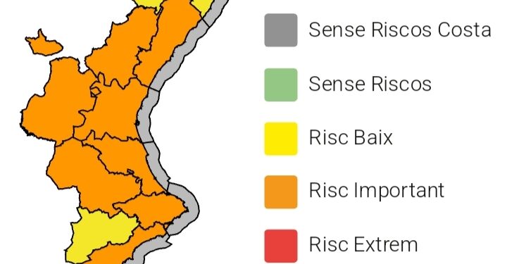 Emergencias amplia las alertas y el horario. Hoy desde las 14h. 1 Emergencias amplia las alertas y el horario. Hoy desde las 14h.