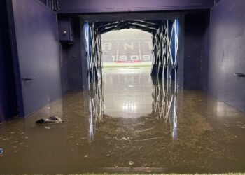 Suspendido el Levante UD- Athletic por inundación del campo y los aledaños