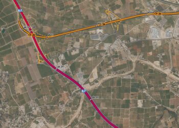 La Generalitat arranca el mantenimiento del puente de la CV-36 sobre la A-7 entre Chiva y Torrent