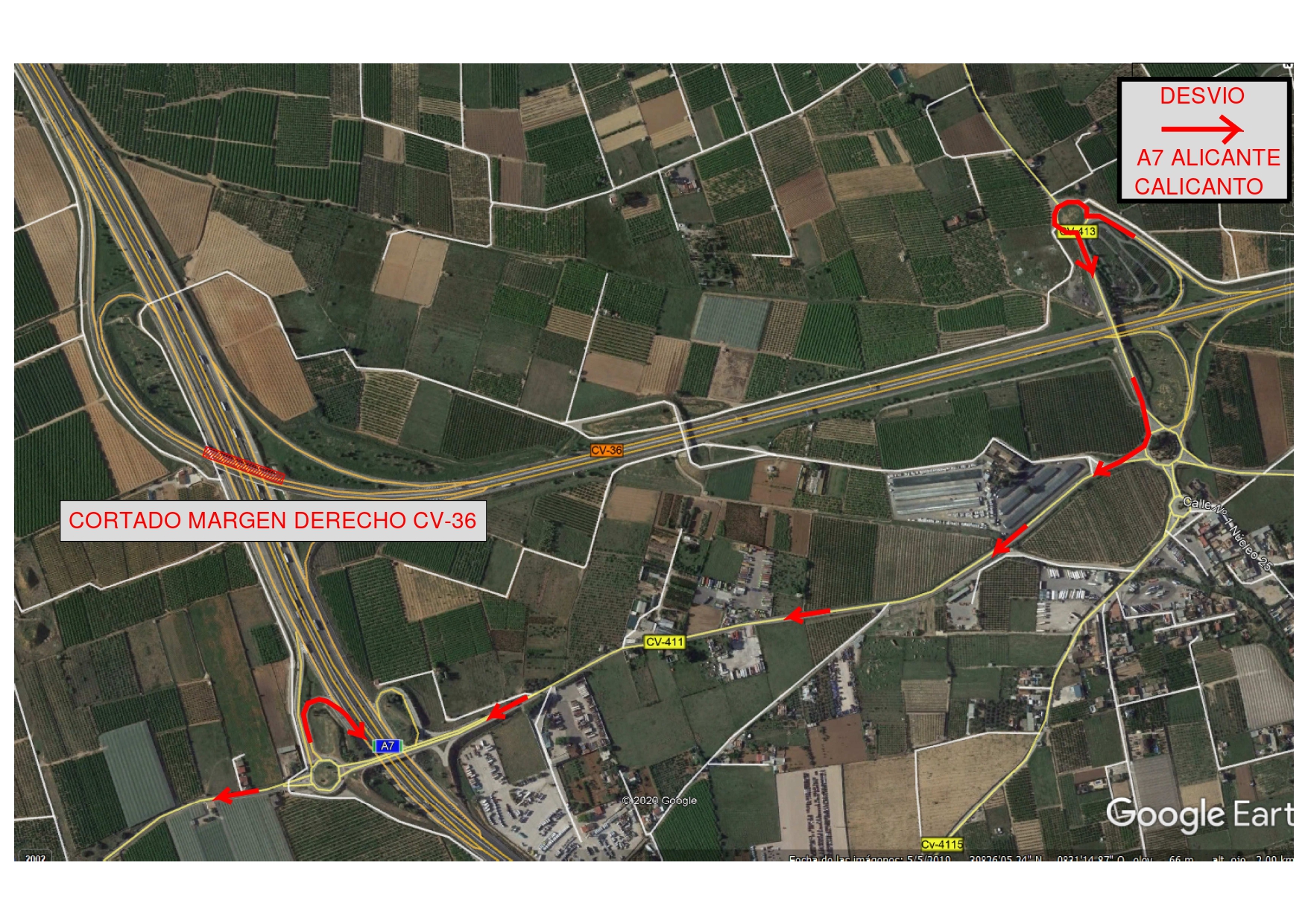 La Generalitat Valenciana arranca el mantenimiento del puente de la CV-36 sobre la A-7 entre Chiva y Torrent 3 HTXhJNJW4AABRcN