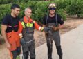 Los bomberos rescatan a una gineta atrapada en un estanque de riego en Benimodo