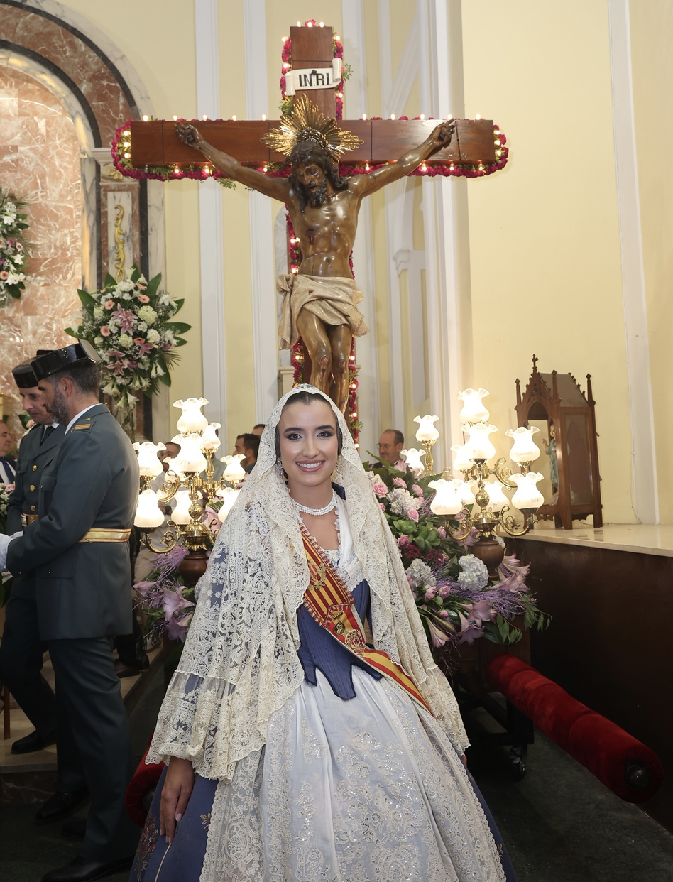 La Fallera Mayor de Valencia regresa a Torás para participar en las fiestas patronales junto a su Corte de Honor 6 IMG 6800