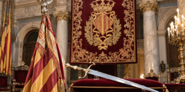 La espada de Jaume I acompañará a la Real Senyera en un 9 d’Octubre excepcional en Valencia