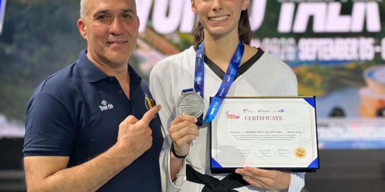 Taekwondo Internacional. Lena Moreno plata en el Gran Prix de muju 1 Taekwondo Internacional. Lena Moreno plata en el Gran Prix de muju