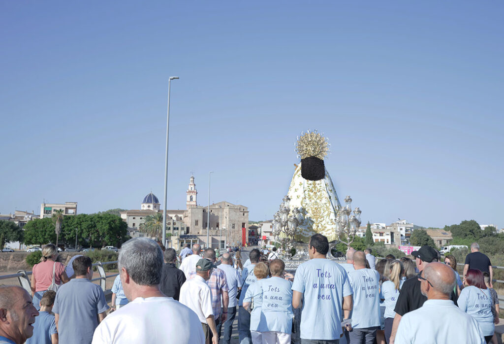 Albalat dels Tarongers se rinde ante la imagen peregrina de la Virgen de los Desamparados 8 Peregrina Albalat Tarongers 4