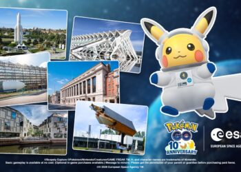 Pokémon GO y la Agencia Espacial Europea unen fuerzas para divulgar la ciencia a través del videojuego