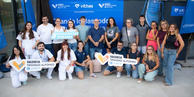 Vithas inicia la formación en RCP del voluntariado del Medio Maratón y Maratón Valencia Trinidad Alfonso Zurich 2026
