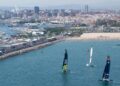 Exhibición de 'Los Gallos' en casa: España domina la jornada inaugural del SailGP en Valéncia