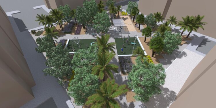 Comienzan las obras de remodelación integral del jardín de la plaza del Cronista Francesc Momblanch en La Malvarrosa 1 Comienzan las obras de remodelación integral del jardín de la plaza del Cronista Francesc Momblanch en La Malvarrosa
