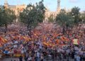 Más de 20.000 personas se manifiestan en Valéncia por Ceuta