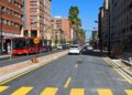 Valéncia reabre el eje Giorgeta-Pérez Galdós al tráfico con dos carriles por sentido ante el inicio del curso escolar