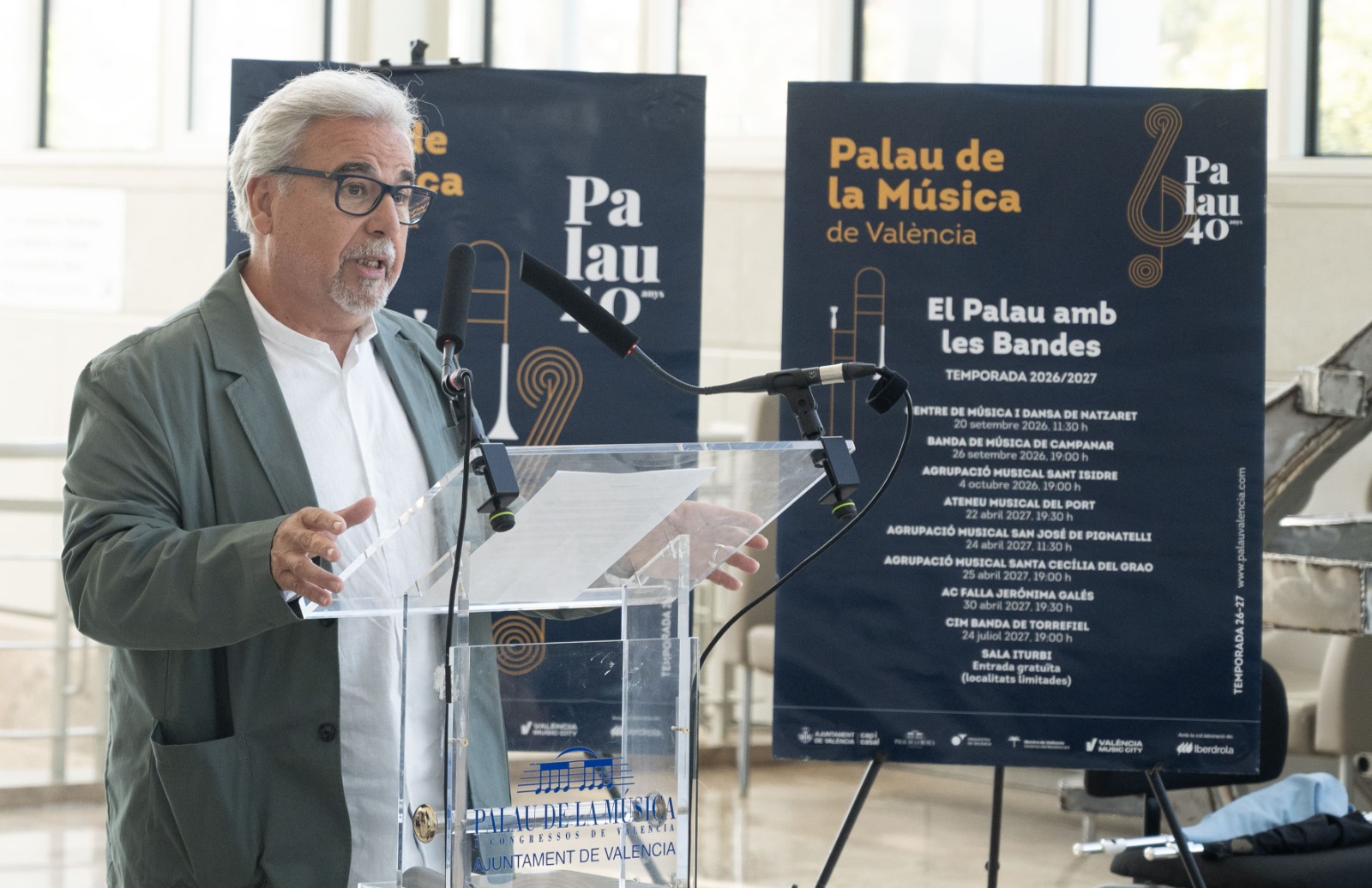 El Palau de la Música presenta "El Palau en les Bandes", su primer certamen propio para visibilizar a las agrupaciones locales 3 WhatsApp Image 2026 09 14 at 13.09.13