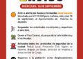 Paterna suspende actividades al aire libre ante la alerta por fuertes lluvias y tormentas este miércoles tarde